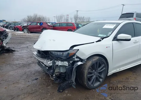 2020 Acura Tlx A-Spec/A-Spec W/Red Leather z USA, uszkodzony, nr VIN 19UUB3F63LA000938